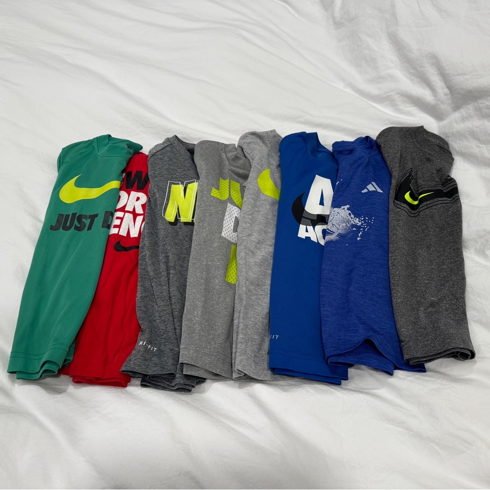 Nike, Under Armor, Polo, Character, and more, lots of colors, Short Sleeve Tees